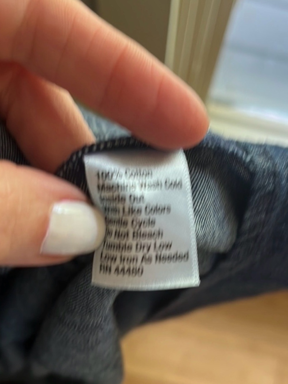Wonderly Indigo Denim Maxi Dress with Spaghetti Straps - Picture 5 of 11